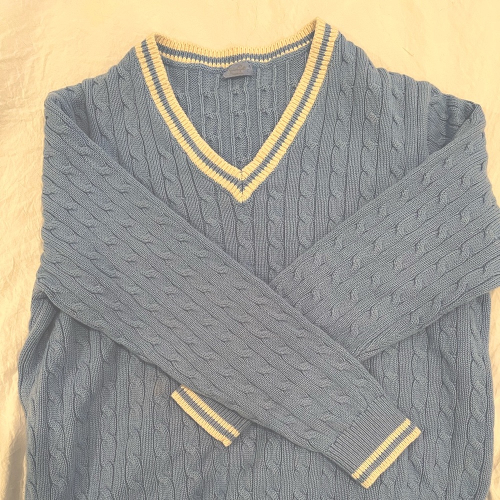 Brandy Melville blue sweater oversized